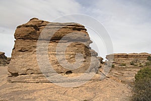 Layered Rock Formation