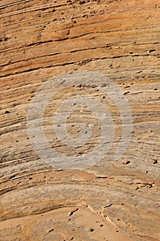 Layered Sandstone Surface