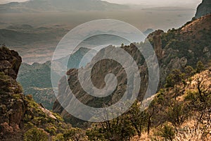 Layers of Boot Canyon and Big Bend Valley