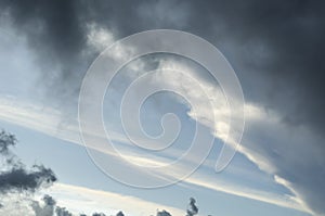 Layers Of Clouds In the Sky