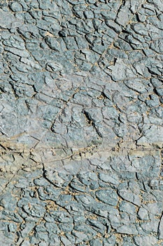 Layers of hardened clay. Natural texture