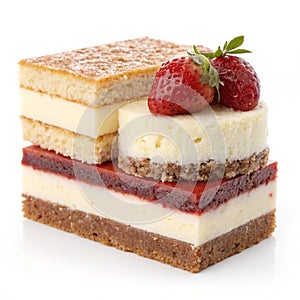 Layers isolated on white background