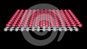Nanosheets , molecular layers . 3d render illustration View 5 photo