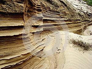 Layers of Sand