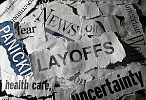Layoffs news headline