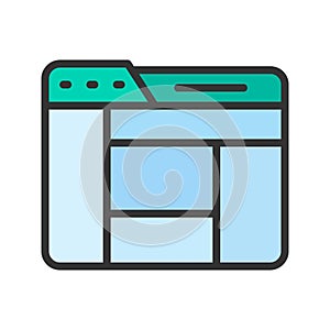 Layout Icon Image.