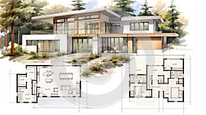 layout schematic house plan