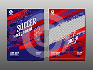 Layout template Design, Sport Background, Dynamic Poster, Brush Speed Banner, Vector Illustration