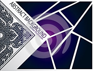 Layout Thai Art Background