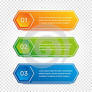 Layout workflow. Outline colorful menu for app interface. Number options. Web design of buttons elements. Infographics 1