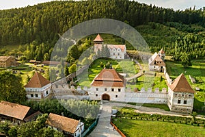 The Lazar Castle, important Renaissance buildings of Transylvania, located in Lazarea, Romania