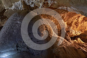 Lazar`s Cave, Lazareva Pecina, also known as Zlotska Cave, is the longest explored cave in Serbia with beautiful stalactites and