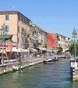 Lazise Harbour, Lake Garda, Italy