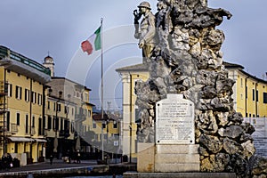 Lazise and his fallen