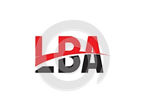 LBA Letter Initial Logo Design photo