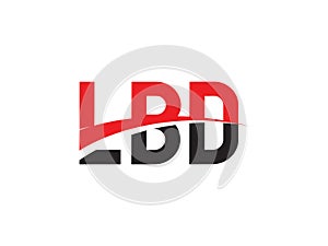 LBD Letter Initial Logo Design