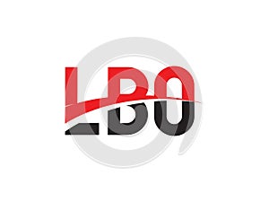 LBO Letter Initial Logo Design