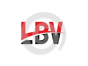 LBV Letter Initial Logo Design