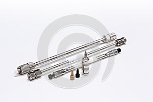 LC, LC-MS, HPLC Cartridge Columns Chromatography and guard cartridge column.