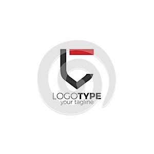 LC Letter logo Design. C Logo Vector