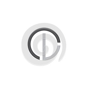 LC Logo simple Design. Letter CL Logo