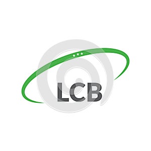 LCB letter logo design on white background. Creative modern LCB letter logo design. Vector design