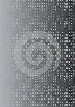 LCD binary background