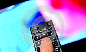 Lcd led tv remote control