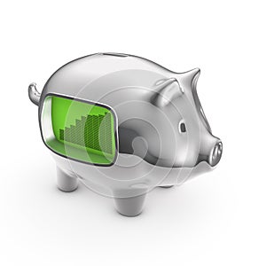 LCD piggybank