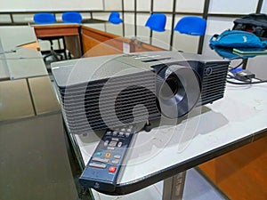 Lcd projector - stock photo