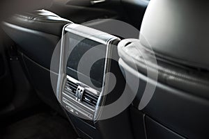 LCD screen for the rear passenger