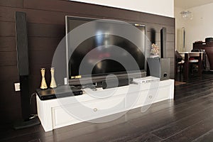 Lcd TV in living room