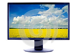 Lcd tv screen