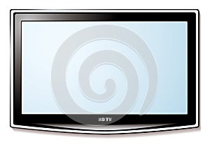 LCD tv white screen