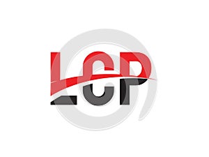 LCp Letter Initial Logo Design