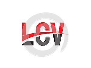 LCV Letter Initial Logo Design