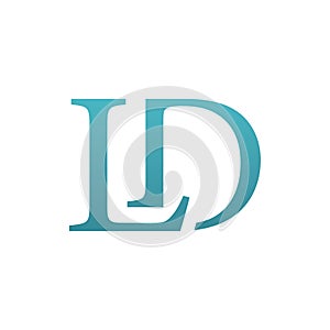 LD Letter Logo Monogram Design