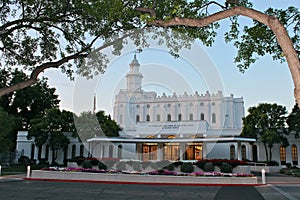 LDS Mormon Temple St. George, UT