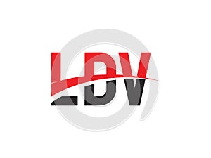 LDV Letter Initial Logo Design