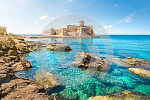 Le Castella at Capo Rizzuto, Calabria, Italy photo