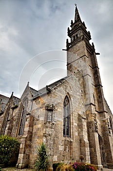 Le Conquet, Brittany, the church