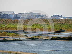 Le Croisic salt marshes.