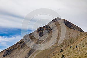 Le Devoluy mountains