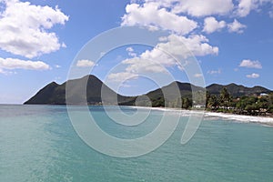 Le Diamant Panoramic View Martinique Island French West Indies