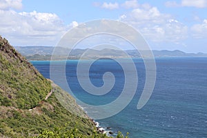 Le Diamant Panoramic View Martinique Island French West Indies