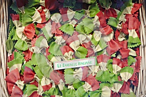 Le Farfalle Italiane, Italian food photo