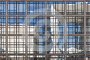 Grande arche in Paris, France.