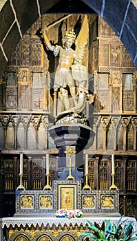 Le Mont Saint Michel, Bretagne, France.