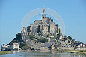 Le Mont Saint-Michel, Normandy, France photo