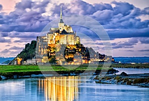 Le Mont Saint Michele, France